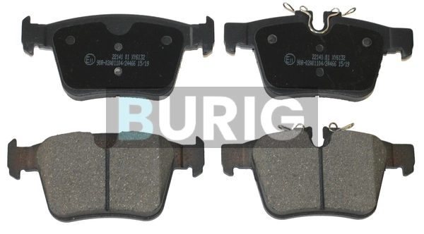 Burig fékbetétkészlet, tárcsafék - B020209 - TothCarparts