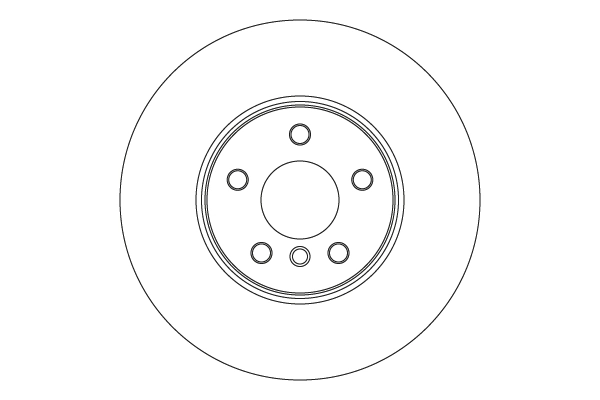 TRW féktárcsa - DF6899S - TothCarparts