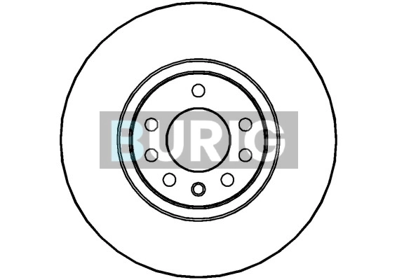 Burig féktárcsa - B010053 - TothCarparts