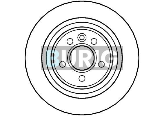 Burig féktárcsa - B010026 - TothCarparts
