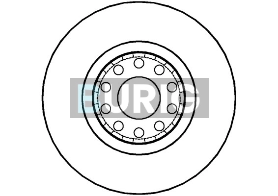 Burig féktárcsa - B011098 - TothCarparts