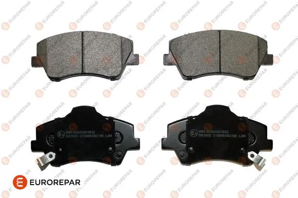 EUROREPAR fékbetétkészlet, tárcsafék - 1697648280 - TothCarparts