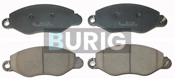 Burig fékbetétkészlet, tárcsafék - B020087 - TothCarparts