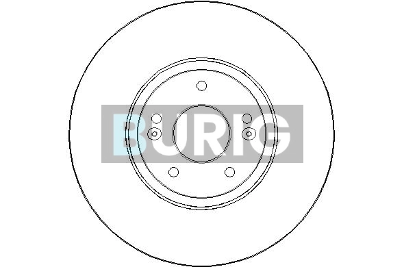 Burig féktárcsa - B010420 - TothCarparts