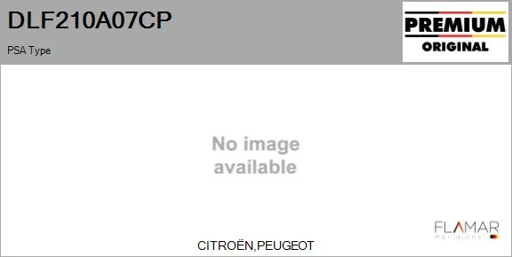 FLAMAR állító, központi zár - DLF210A07CP - TothCarparts
