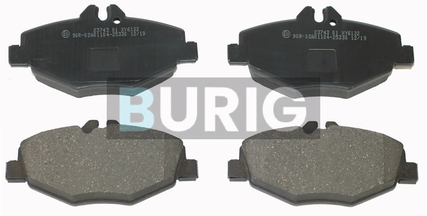 Burig fékbetétkészlet, tárcsafék - B020210 - TothCarparts