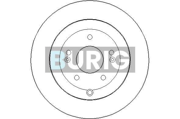 Burig féktárcsa - B010693 - TothCarparts