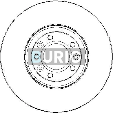 Burig féktárcsa - B010208 - TothCarparts