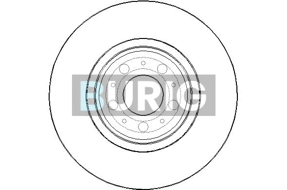 Burig féktárcsa - B011195 - TothCarparts