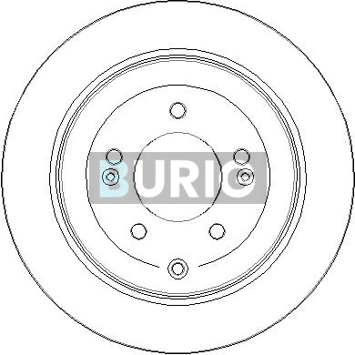 Burig féktárcsa - B010815 - TothCarparts