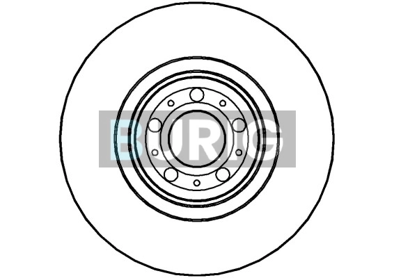 Burig féktárcsa - B010211 - TothCarparts