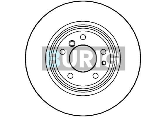 Burig féktárcsa - B010984 - TothCarparts