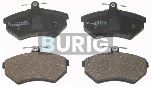 Burig fékbetétkészlet, tárcsafék - B020242 - TothCarparts