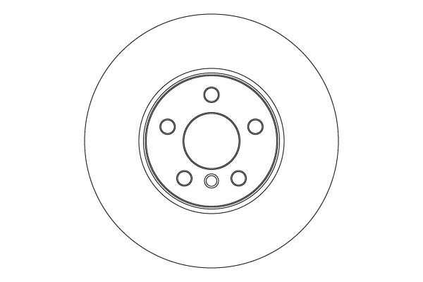 TRW féktárcsa - DF6834S - TothCarparts