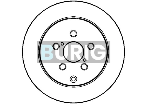 Burig féktárcsa - B010188 - TothCarparts