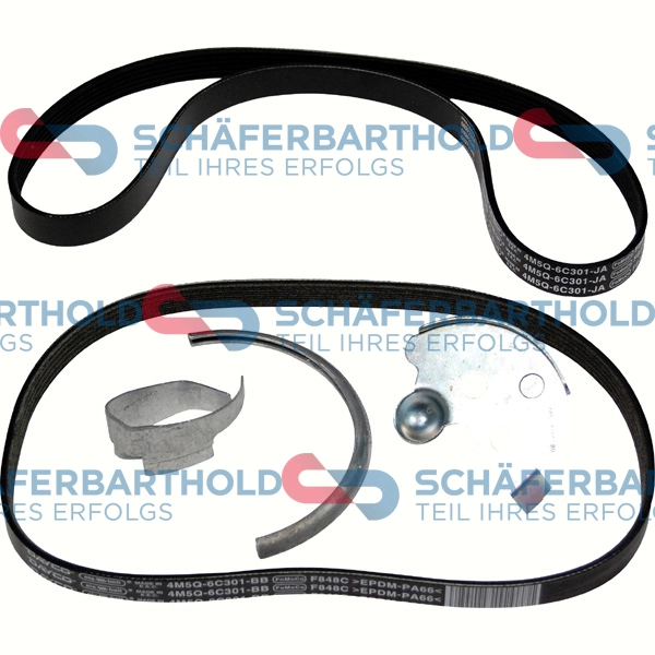 ORIGINAL Schäferbart hosszbordás szíj készlet - 300 06 861 01 11 - TothCarparts