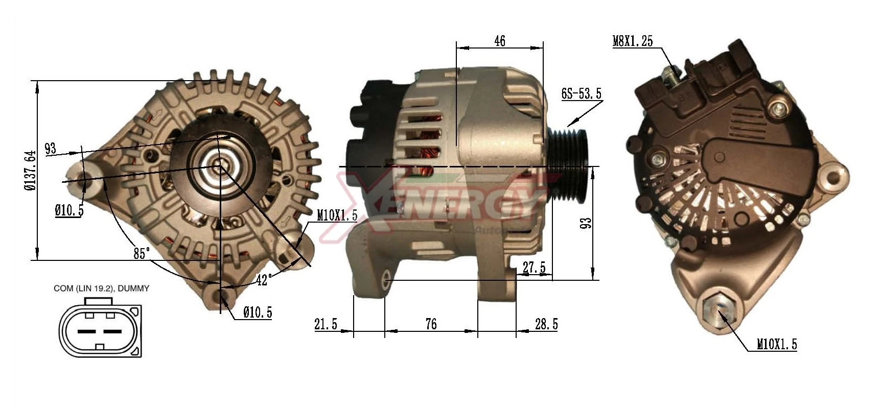 AP XENERGY generátor - XAL33015AD - TothCarparts