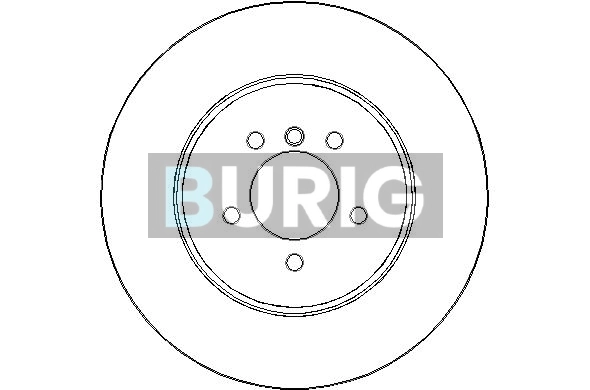 Burig féktárcsa - B010719 - TothCarparts
