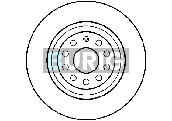 Burig féktárcsa - B010472 - TothCarparts