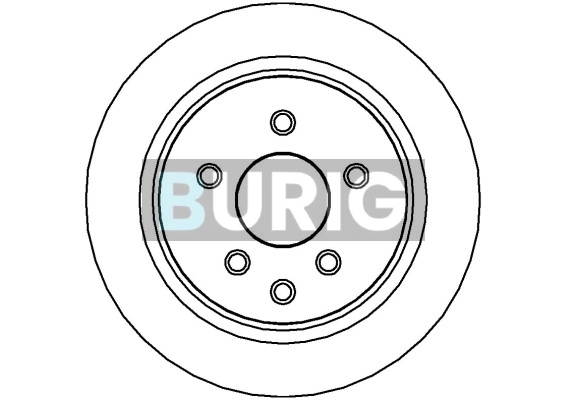 Burig féktárcsa - B010146 - TothCarparts