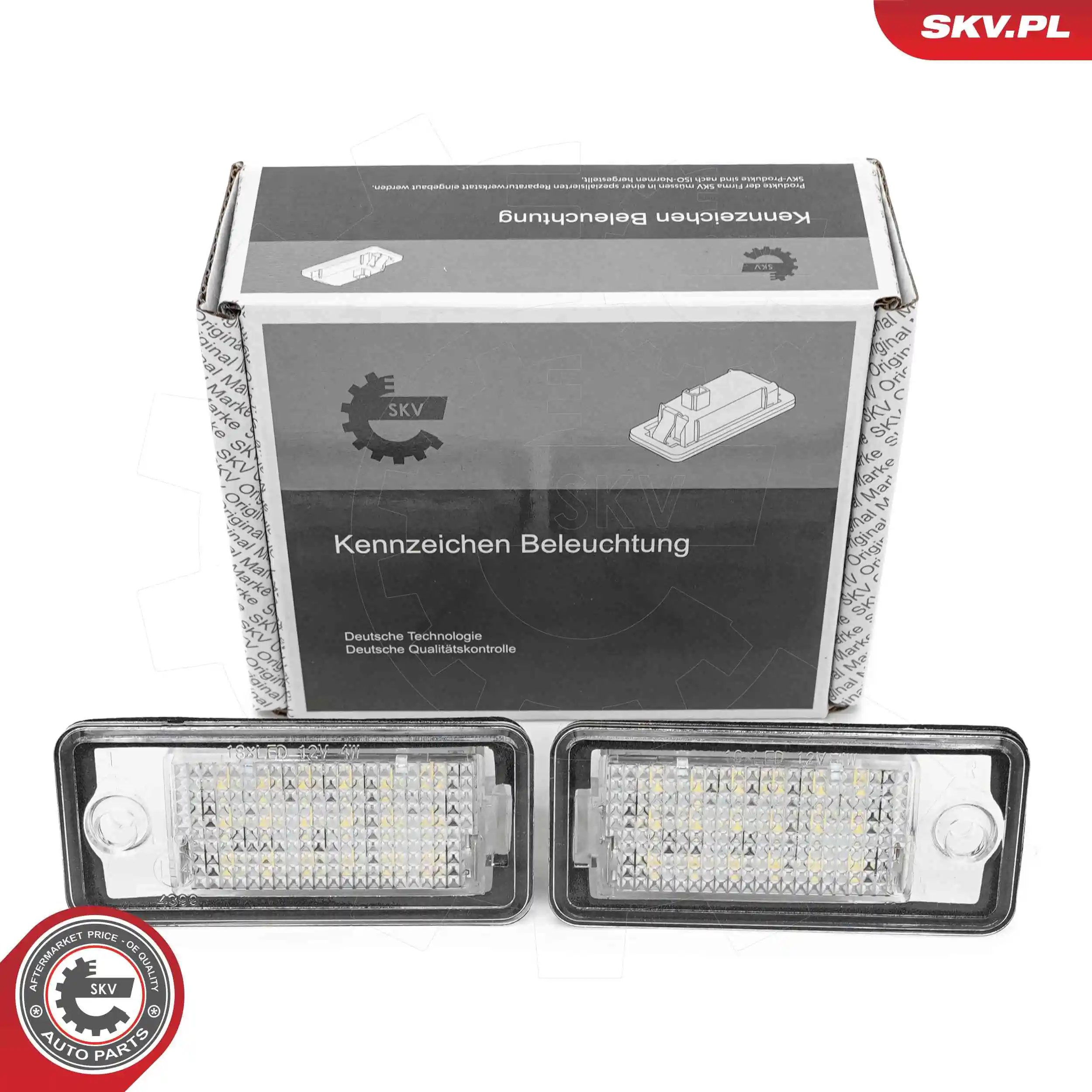 ESEN SKV Rendszámtábla-világítás - 72SKV511 - TothCarparts
