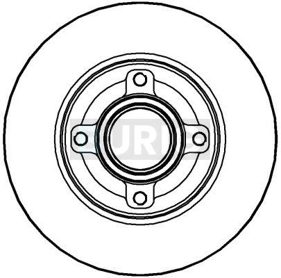 Burig féktárcsa - B010018 - TothCarparts