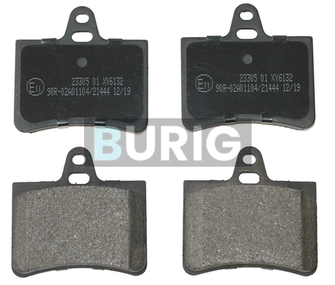 Burig fékbetétkészlet, tárcsafék - B020438 - TothCarparts