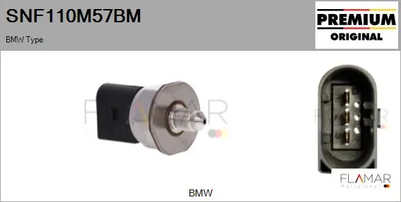 FLAMAR érzékelő, üzemanyag nyomás - SNF110M57BM - TothCarparts