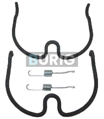 Burig tartozékkészlet, fékpofa - B06E0070 - TothCarparts