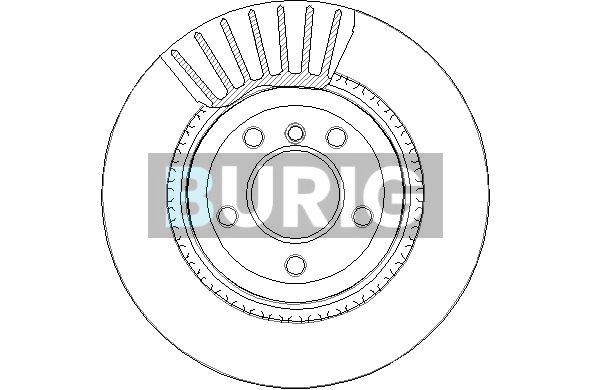 Burig féktárcsa - B010140 - TothCarparts
