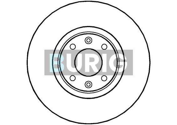 Burig féktárcsa - B010291 - TothCarparts