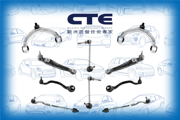 CTE Vezetőkarkészlet, kerékfelfüggesztés - COS09011 - TothCarparts