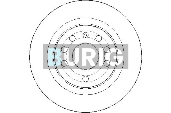 Burig féktárcsa - B010450 - TothCarparts