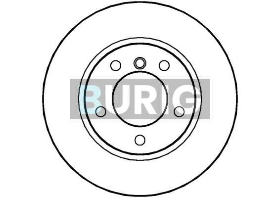Burig féktárcsa - B010216 - TothCarparts