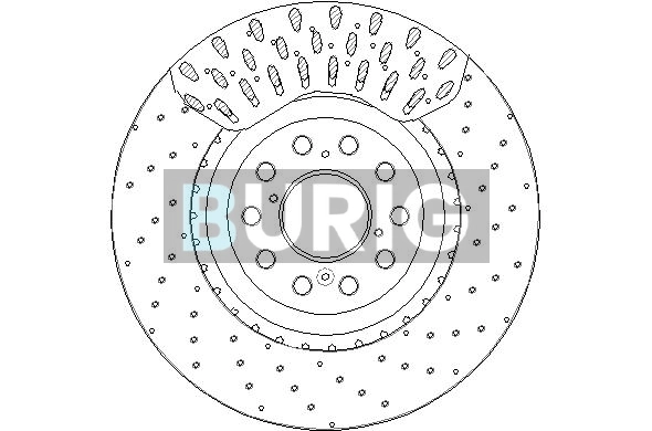 Burig féktárcsa - B010895 - TothCarparts