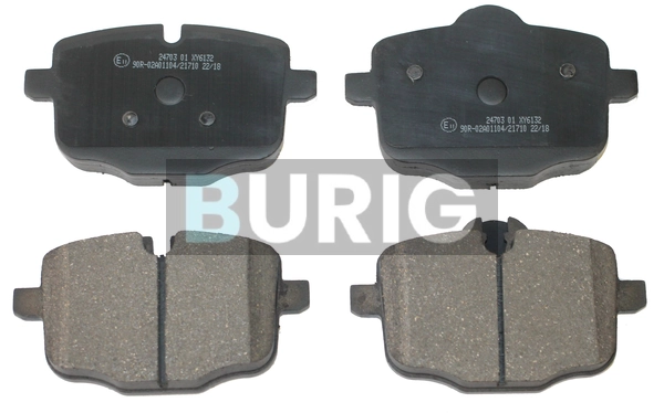 Burig fékbetétkészlet, tárcsafék - B020528 - TothCarparts