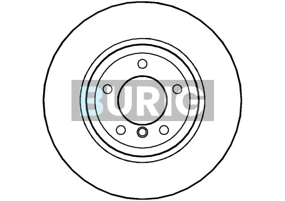 Burig féktárcsa - B010300 - TothCarparts