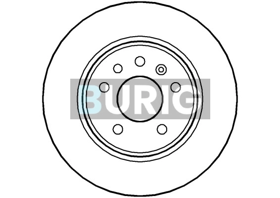 Burig féktárcsa - B010318 - TothCarparts