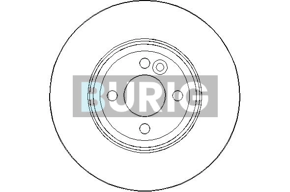 Burig féktárcsa - B010487 - TothCarparts