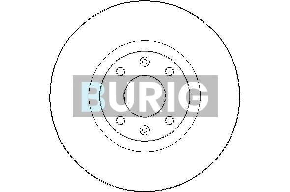 Burig féktárcsa - B010419 - TothCarparts