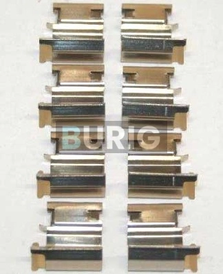 Burig tartozékkészlet, tárcsafékbetét - B06C0004 - TothCarparts
