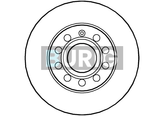 Burig féktárcsa - B010081 - TothCarparts