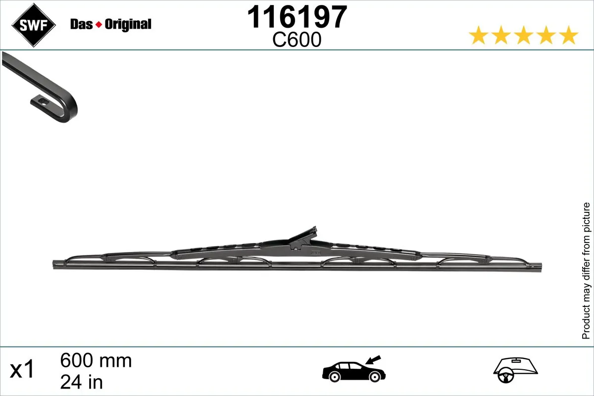SWF törlőlapát - 116197 - TothCarparts