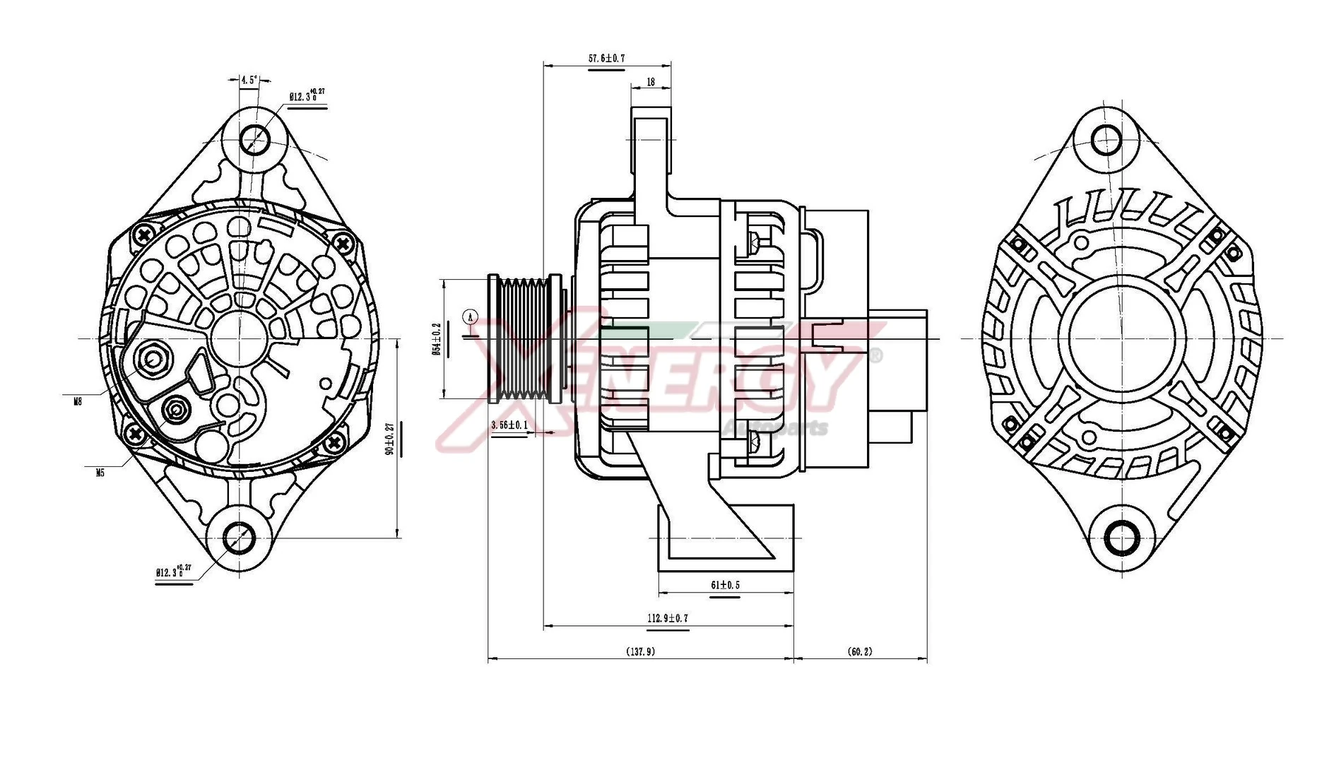 AP XENERGY generátor - XAL21930AD - TothCarparts