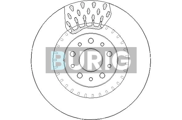 Burig féktárcsa - B010302 - TothCarparts