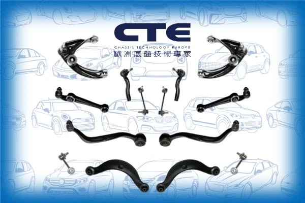 CTE Vezetőkarkészlet, kerékfelfüggesztés - COS03005 - TothCarparts