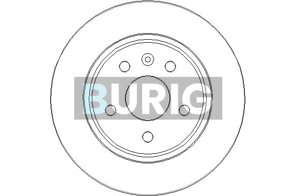 Burig féktárcsa - B010215 - TothCarparts