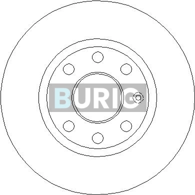 Burig féktárcsa - B010112 - TothCarparts