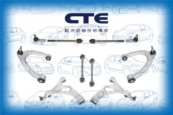 CTE Vezetőkarkészlet, kerékfelfüggesztés - COS19019 - TothCarparts