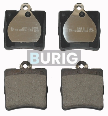 Burig fékbetétkészlet, tárcsafék - B020158 - TothCarparts